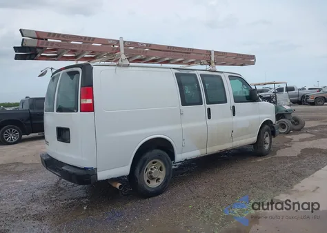 2012 Chevrolet Express 2500 Work Van from USA, damaged, VIN 1GCWGFBA9C1165235